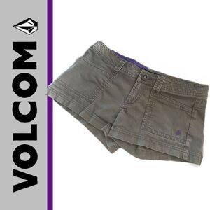 Volcom Juniors Barricade 2 1/2”‎ Gray Shorts - Size 3